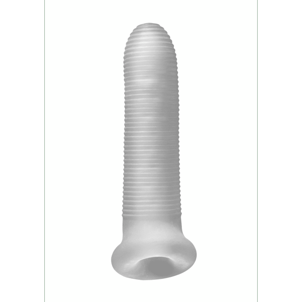 Fat Boy Micro Ribbed Penis Sleeve with Ball Loop 6.5'' (16.5cm)