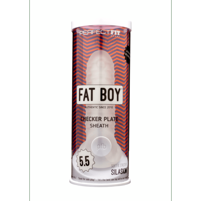 Fat Boy Checker Penis Sleeve with Ball Loop 5.5'' (14 cm)