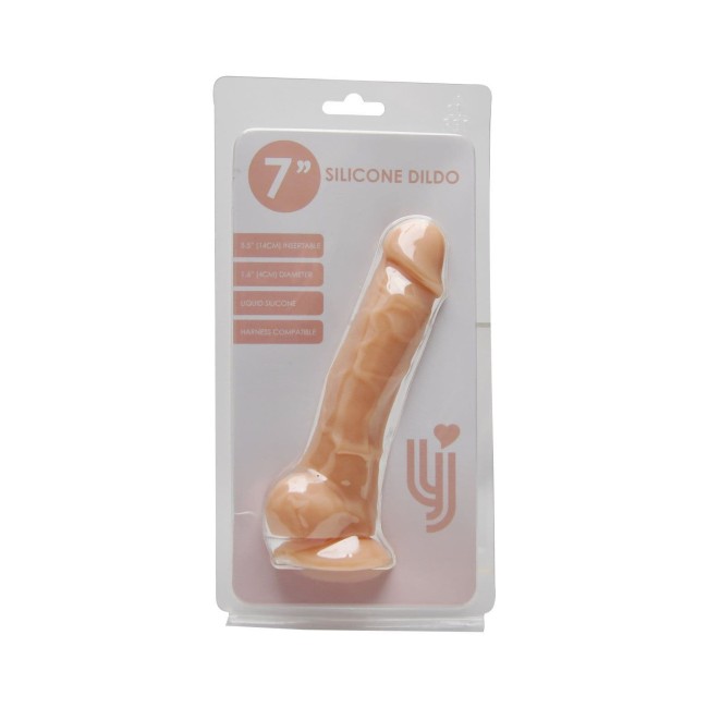 Loving Joy Realistic 7 inch Silicone Dildo