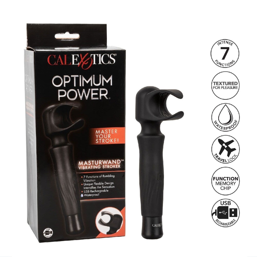 Optimum Power Masturwand Vibrating Stroker