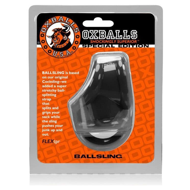 Oxballs BALLSLING Ball Split Sling  (Black)