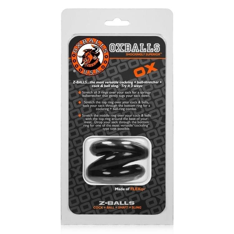 Oxballs Z Balls Ballstretcher (Black)